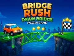 Laro Bridge Rush - Draw Bridge Puzzle Game online