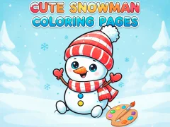 Laro Cute Snowman Coloring Pages online