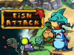 Laro Tower defense: Fish attack online