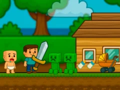 Laro Baby Noob Help! Steve online