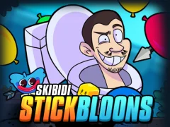 Laro Skibidi Stick Bloons online