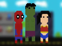Laro Super Heroes Runner online