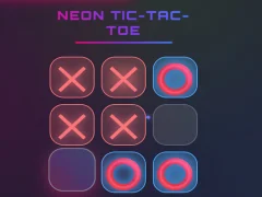 Laro Neon Tic Tac Toe online