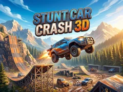 Laro Stunt Car Crash 3D online