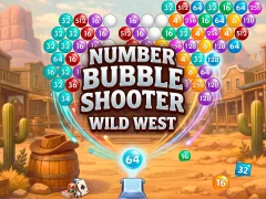 Laro Number Bubble Shooter Wild West online