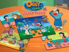 Laro Oggy and the Cockroaches Jigsaw Puzzle online