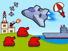 Laro Bomber Plane: 2D Air Strike online