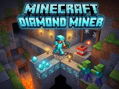 Laro Minecraft Diamond Miner online