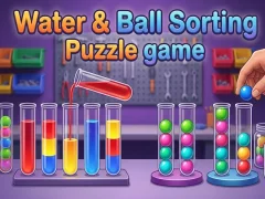Laro Water & Ball Sorting Puzzle game online