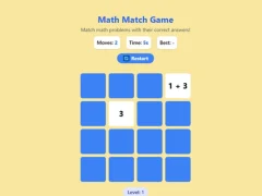 Laro Math Match Game online