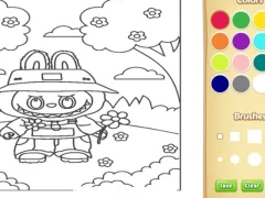 Laro Labubu Coloring Book For Kids online