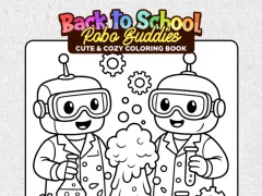 Laro Back to School: Robot Coloring Book online