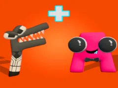 Laro Merge Alphabet: 2D Run online