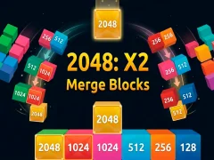 Laro 2048 X2 Merge Blocks online