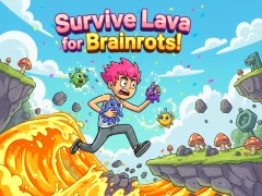 Laro Survive Lava for Brainrots! online