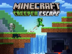 Laro Minecraft Creeper Escape online