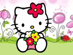Laro Hello Kitty Jigsaw online