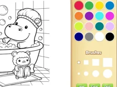 Laro Cozy Friends Coloring Book for Kids online