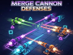 Laro Merge Cannon Defenses online