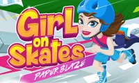 Laro Girl on Skates Paper Blaze online