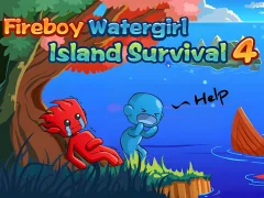 Laro Fireboy Watergirl Island Survival 4 online