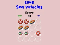 Laro 2048 Sea Vehicles online