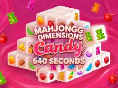 Laro Mahjongg Dimensions Candy 640 seconds online