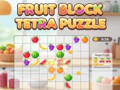 Laro Fruit Block Tetra Puzzle online