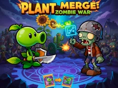 Laro Plant Merge: Zombie War online