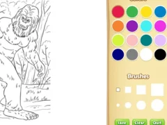 Laro Bigfoot Coloring Book online