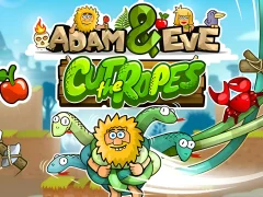 Laro Adam and Eve: Сut the ropes online