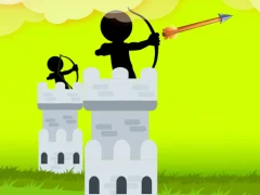 Laro Stickman Archer Castle online