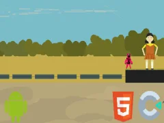 Laro Squid Glass Game 2D online