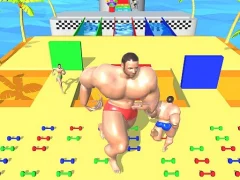 Laro Muscle Race 3D: Smash Running Game online