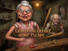 Laro Grandpa And Granny Home Escape online