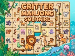 Laro Critter Mahjong Solitaire online