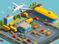 Laro Taxi Empire Airport Tycoon online