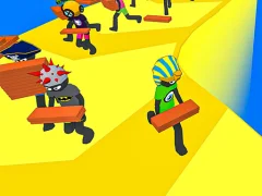Laro Stickman Planks Fall online