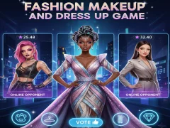 Laro Fashion Makeup And Dress Up Game online