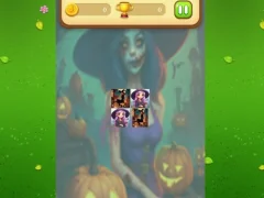 Laro Halloween Witch Memory Match online
