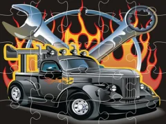 Laro Hot Rod Jigsaw online