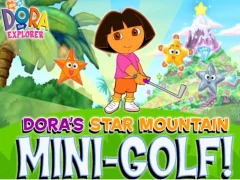 Laro Dora The explorer Dora's Star Mountain Mini-Golf online