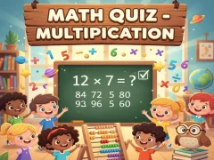Laro Math Quiz - Multiplication online