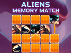 Laro Aliens Memory Match online