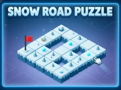 Laro Snow Road Puzzle online