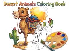 Laro Desert Animals Coloring Book online