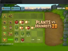 Laro Plants vs Brainrots 2D online