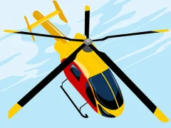 Laro Dangerous Helicopter Jigsaw online