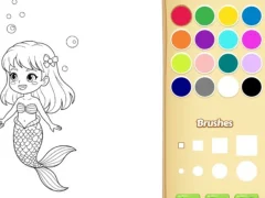 Laro Mermaid Coloring Book For Kids online
