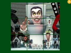 Laro Skibidi Toilet Sliding Puzzle online